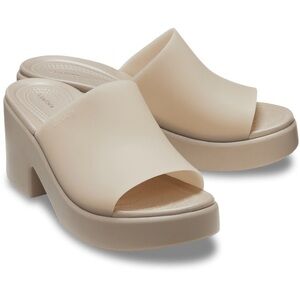 Crocs Brooklyn Frosted Slide Heel